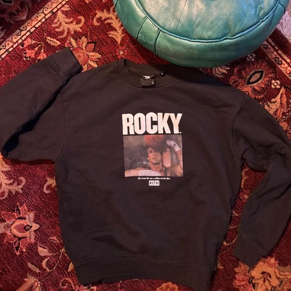 ☆ KITH x ROCKY Million to One crewneck コラボスウェット ☆ KITH x Rocky Million To One Crewneck Sz M Great Condition